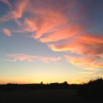 Ventenac cabardes coucher du soleil